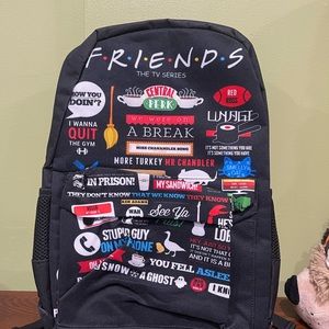 Friends tv show backpack